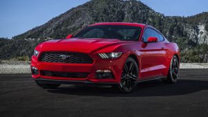 6. Ford Mustang EcoBoost 2.3L turbocharged I4