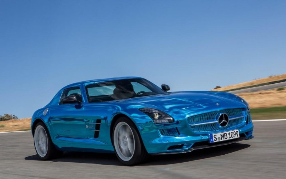 Mercedes electric drive-
