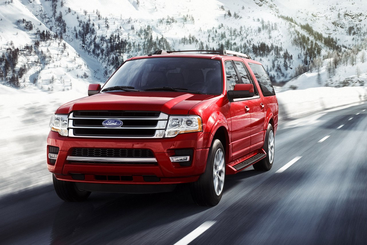 2017 Ford Expedition Limited Front Red Exterior
