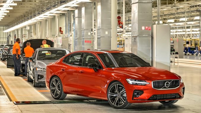 Volvo's new manufacturing plant in South Carolina, USA