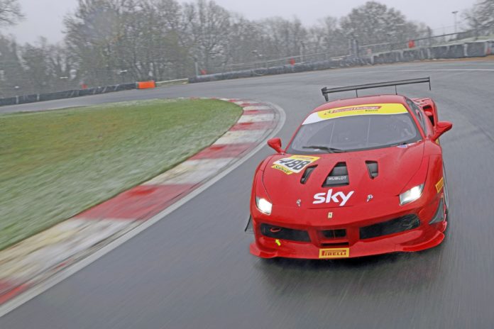 Ferrari Challenge UK 2020 season launch at Brands Hatch - 02