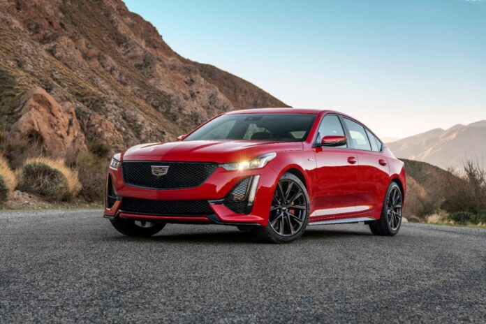 The 2020 CT5-V features unique chassis, suspension and driving t