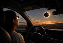 ¿Es seguro ver el eclipse a través del parabrisas?